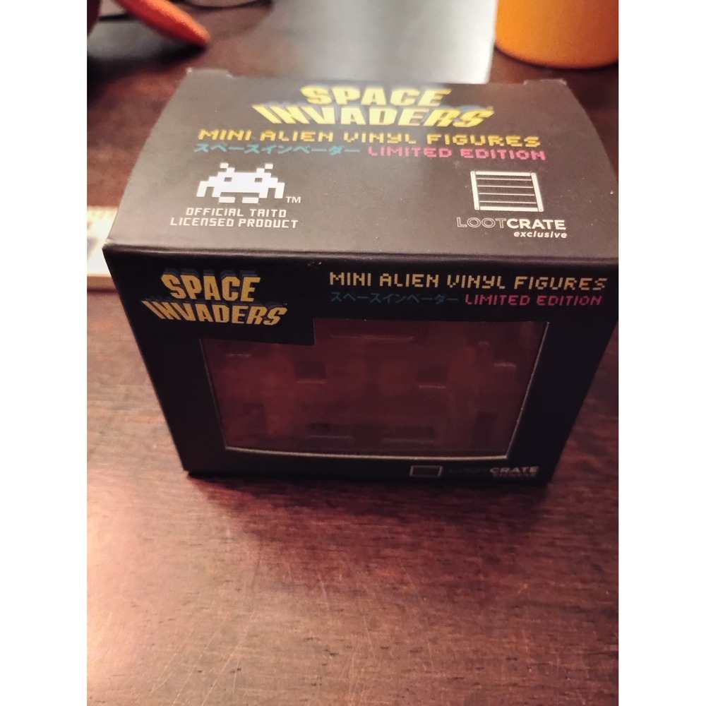 Space Invaders Mini Alien Vinyl Figure Limited Edition Loot Crate Exclusive 2015